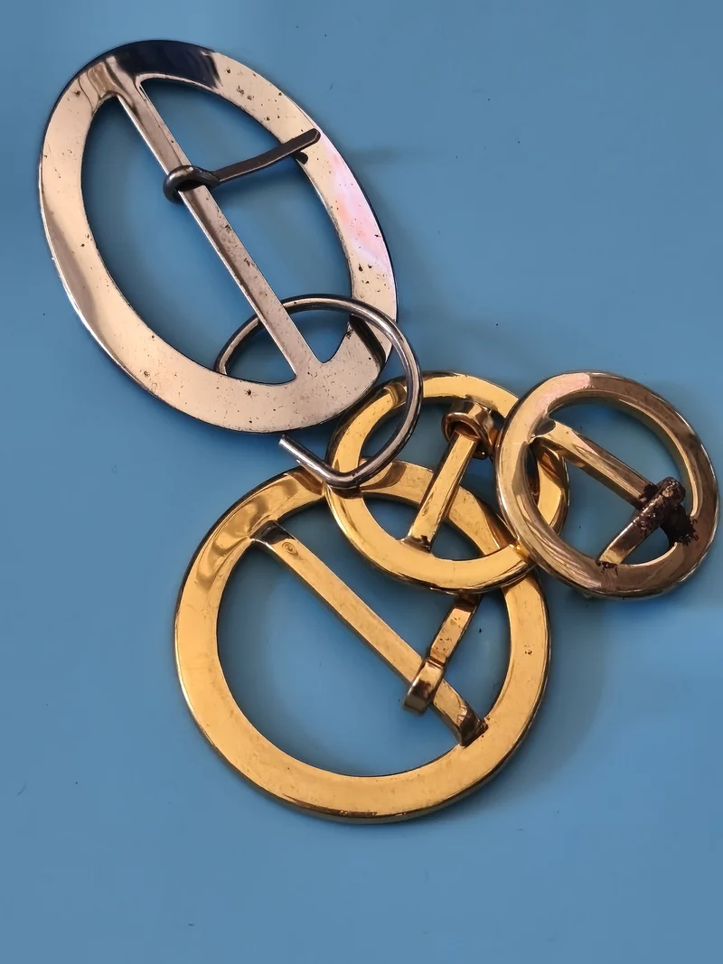 Lot de boucles de ceinture anciennes vintage rétro pour collectionneur ou amateu