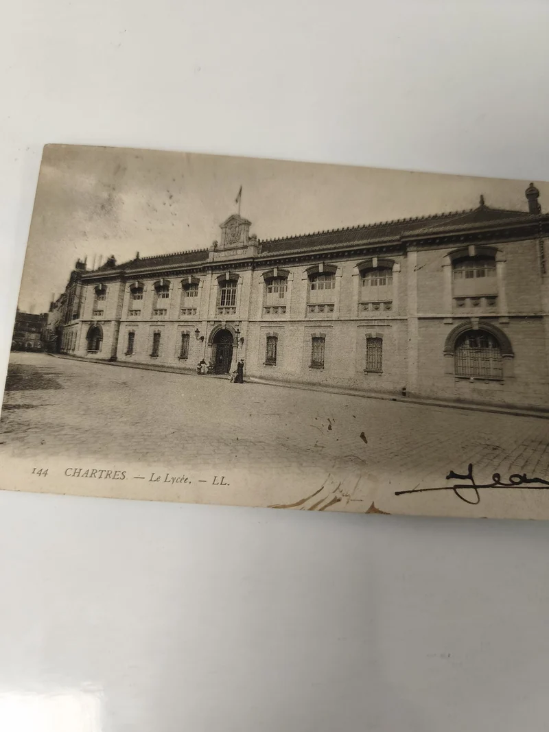 Carte postale ancienne vintage de Chartres, France, collection rétro, rare