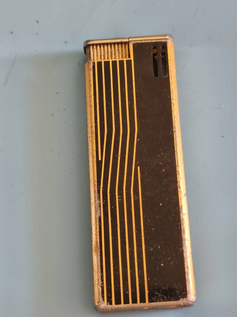 Ancien briquet vintage de collection rétro pour amateur d?objets anciens rare
