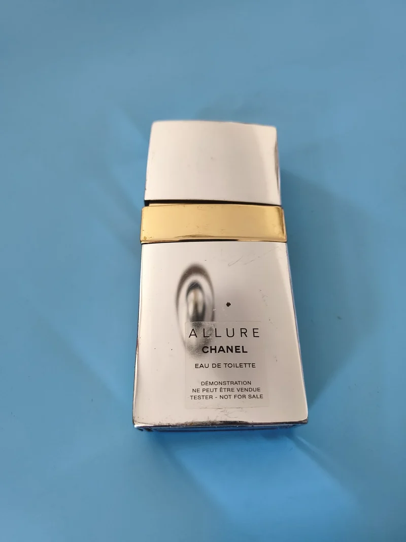 Flacon de parfum ancien grand format vide vintage collection décoration rétro