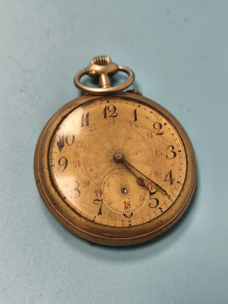 Montre gousset ancienne vintage à restaurer marque Ancienne rétro collection