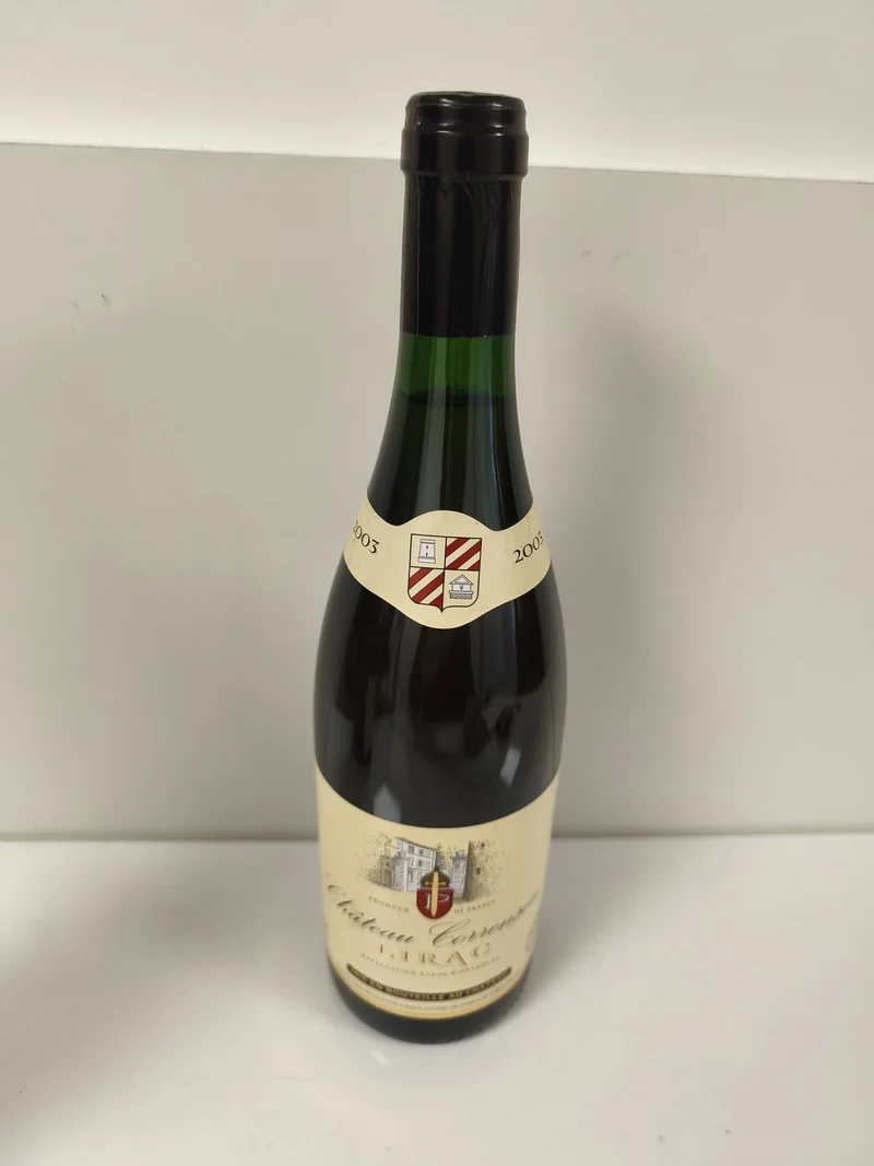 Bouteille vin rouge Château Correnson 2003 Côtes du Rhône 75cl Correnson France