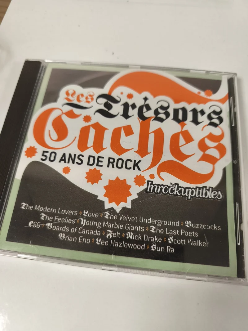 CD audio 50 ans de rock musique, compilation hits rock, occasion, années 50 à 20