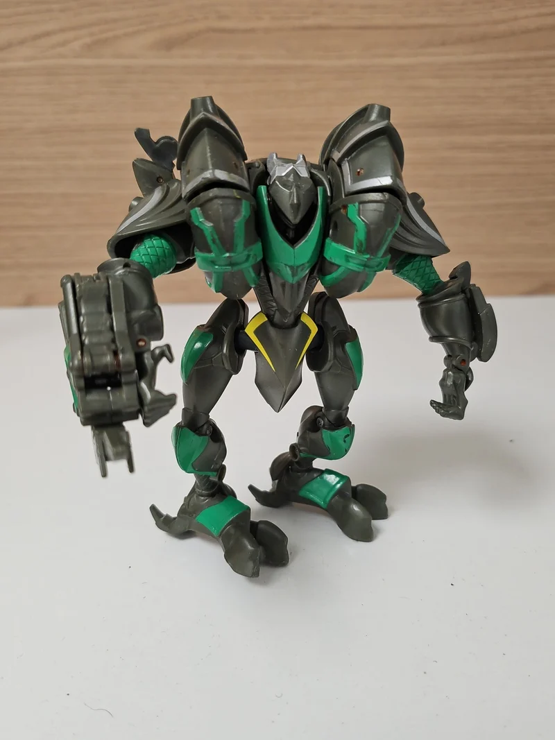 Bakugan Mechtanium Surge Mechtogan Titan Fiber Titan figurine articulée d'occasi
