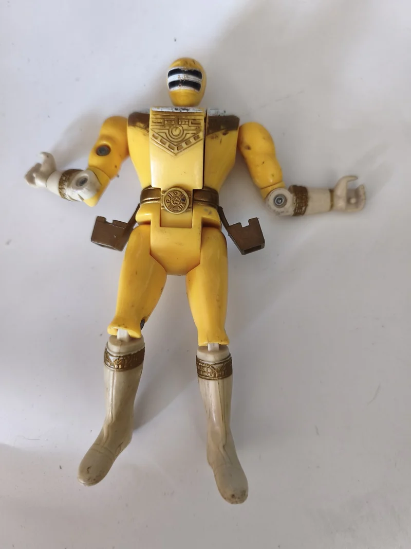 Figurine métal Bandai Turboranger 1989 Sentai Power Rangers Japan Tokusatsu