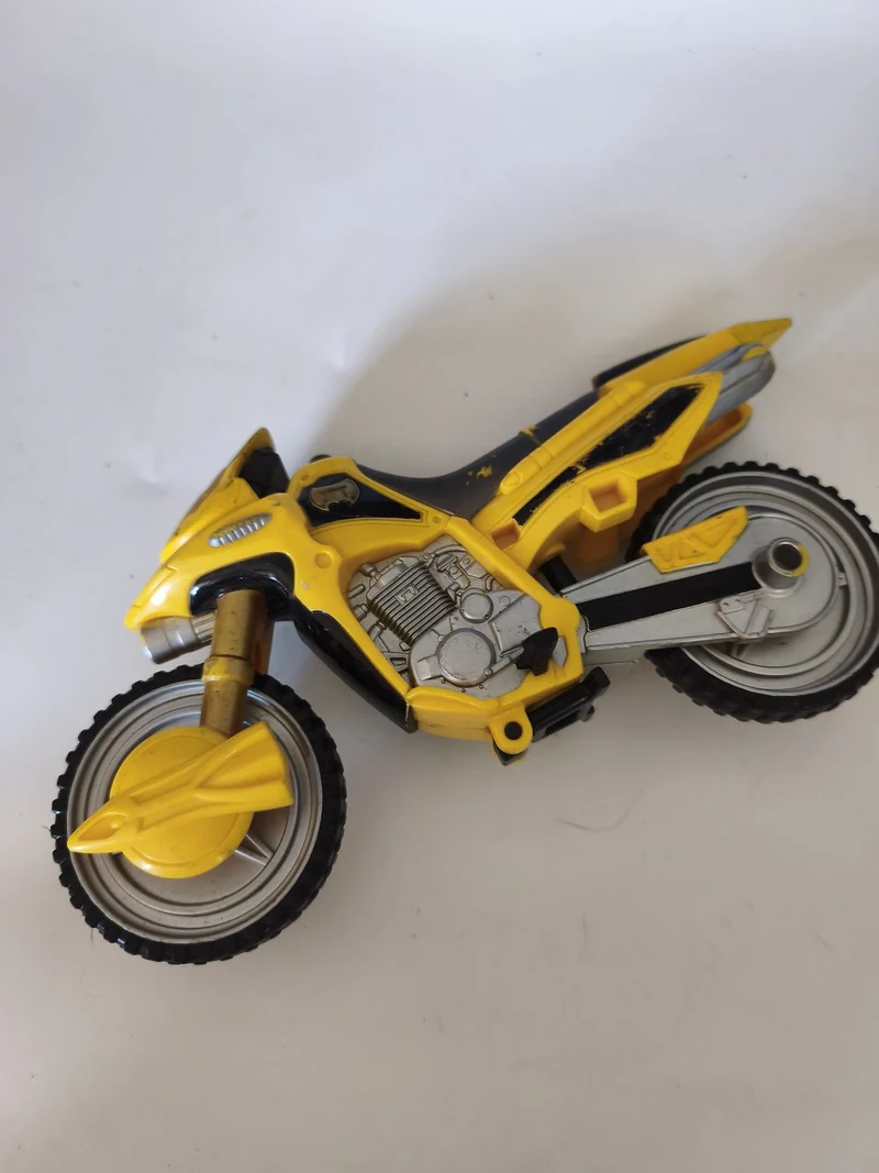 Moto Power Rangers Mystic Force Flame Cycle Bandai 2005 Véhicule Figurine Enfant