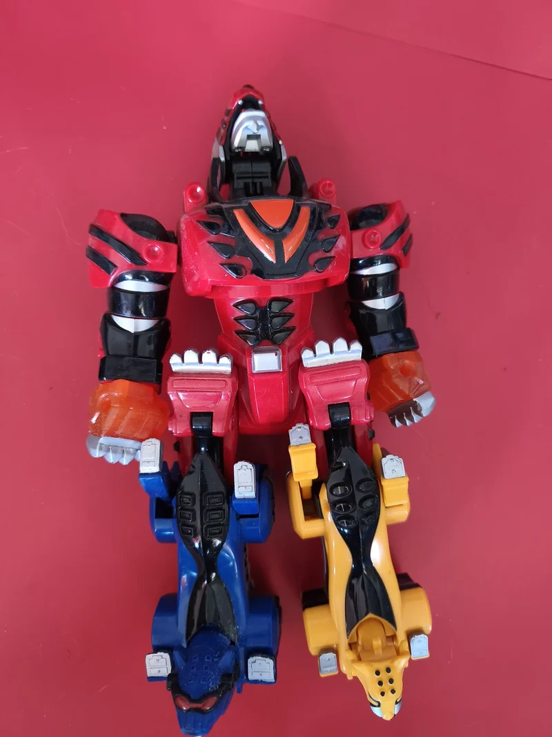 Power Rangers Jungle Fury Megazord DX Jungle Pride ? Robot articulé d'occasion