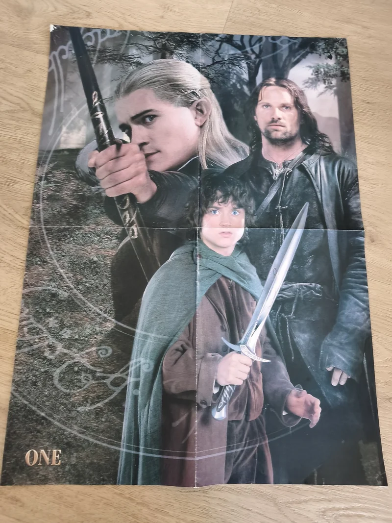 Poster décoratif Le Seigneur des Anneaux film fantasy affiche murale cinéma