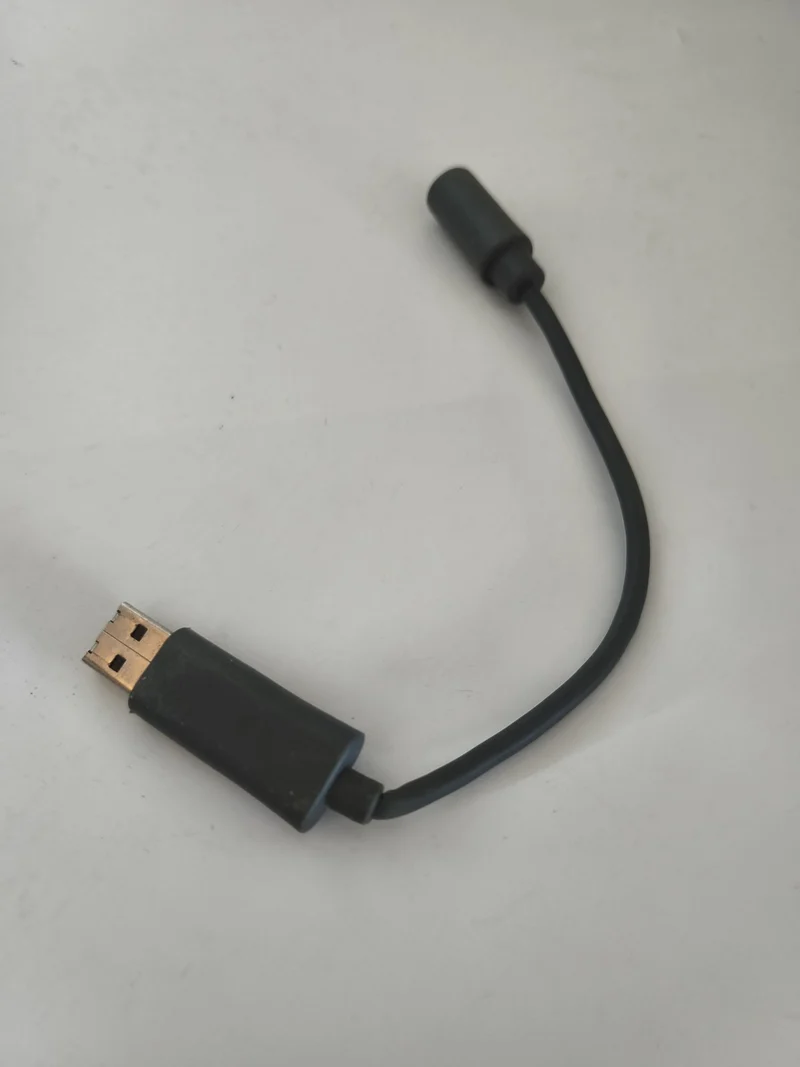 Câble USB adaptateur de rechange Xbox 360, accessoire officiel pour manette