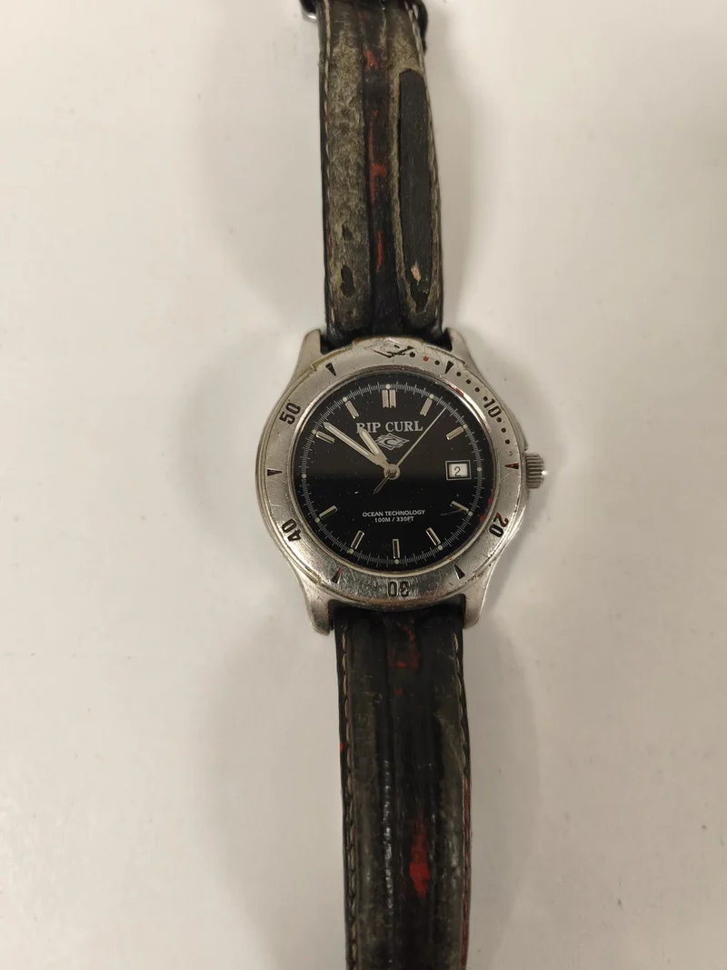 Montre homme rétro Rip Curl ancienne, montre-bracelet vintage collection occasio