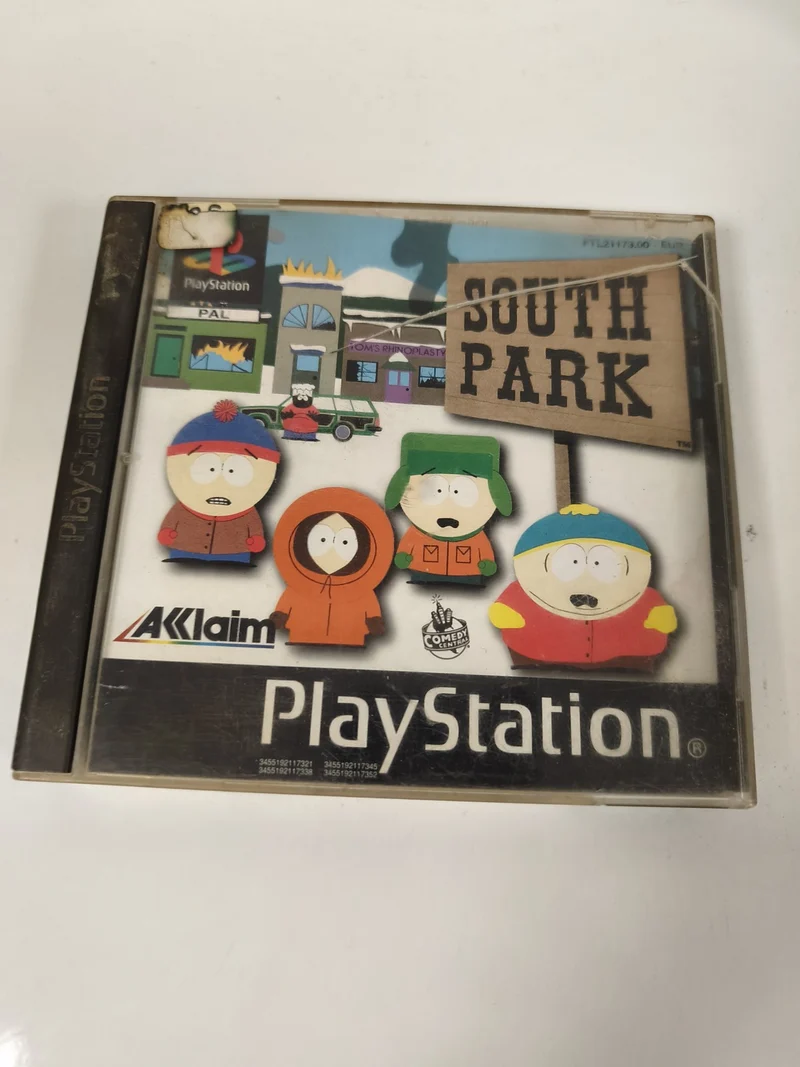 Boîte vide pour jeu South Park PS1 Sony Playstation, étui original sans disque