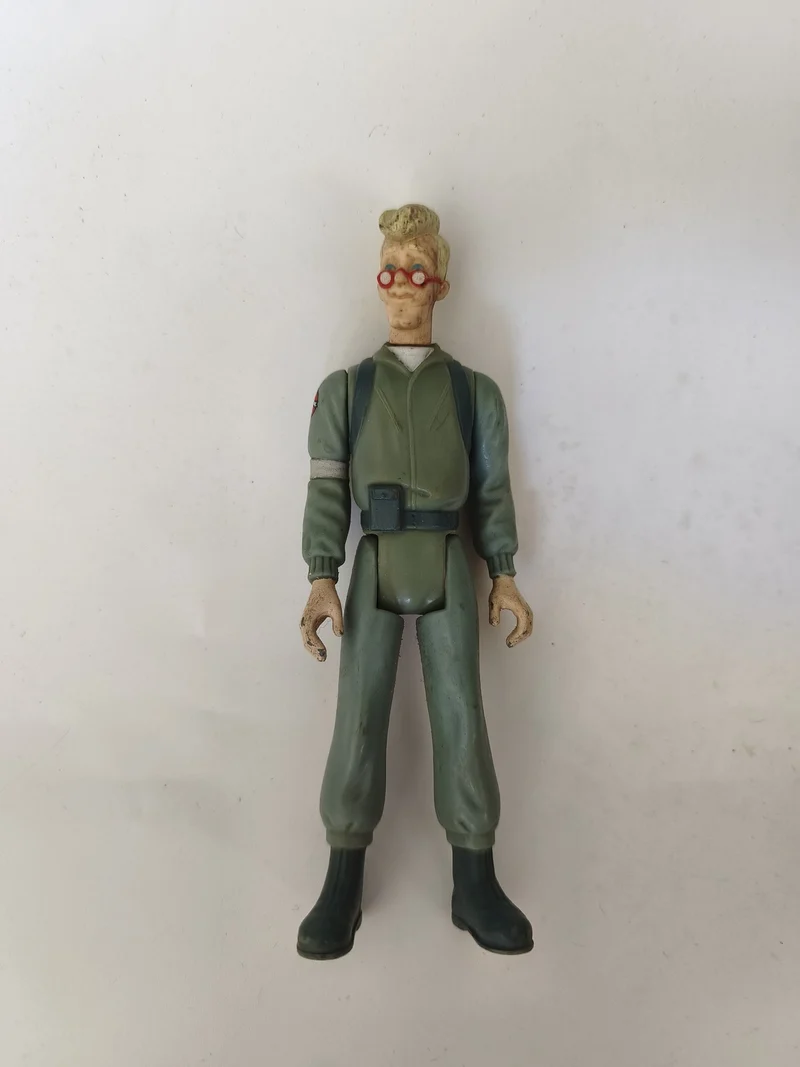 Vintage figurine ancien Real Ghostbusters 1984 Egon Spengler collection rétro