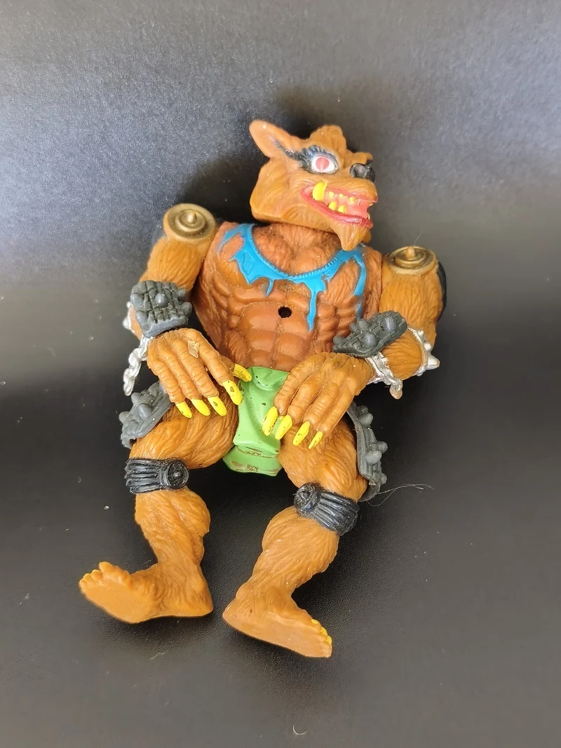 Figurine RAHZAR Tortues Ninja TMNT 1991 Playmates Mirage Studio d?origine
