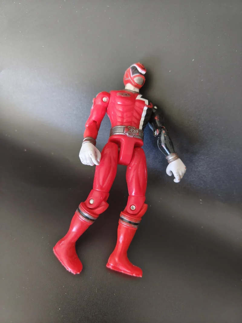 Figurine Bandai Power Rangers Sentai 2004 articulée d'occasion version originale