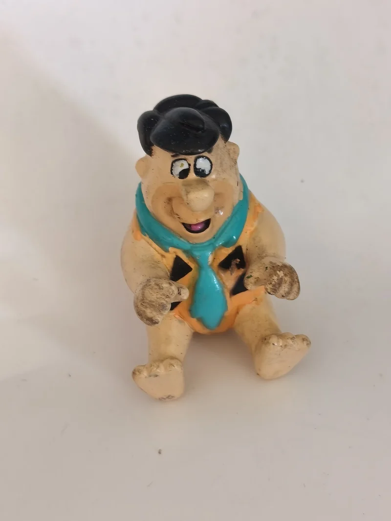Figurine Fred Pierrafeu 1992 personnage dessin animé Hanna-Barbera d?occasion