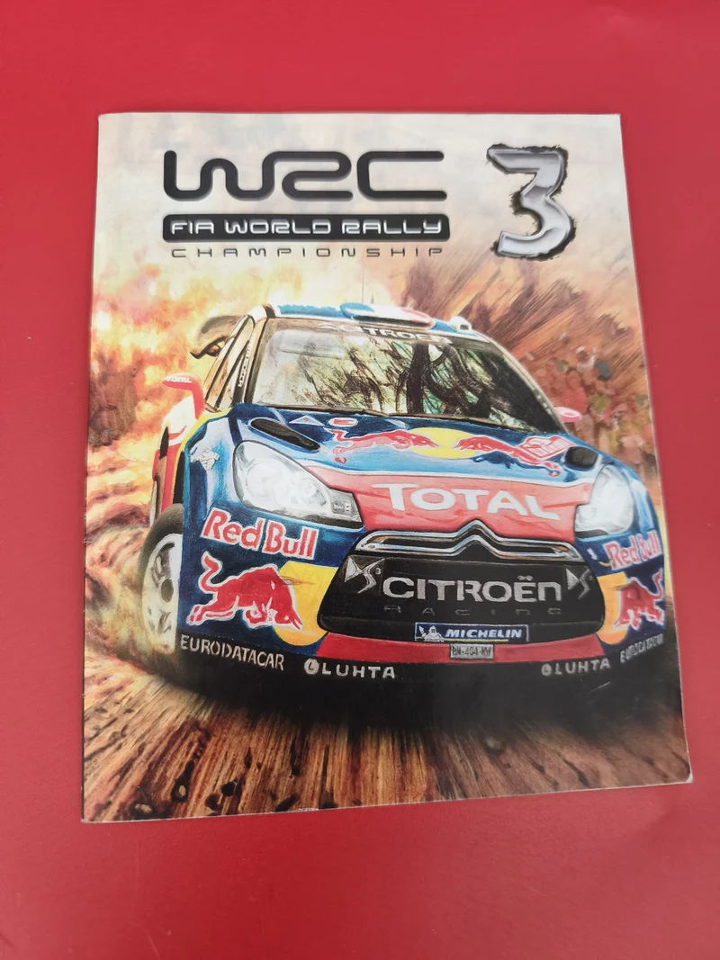 Notice originale seule pour jeu PS3 W2c 3 Playstation, manuel d'instructions