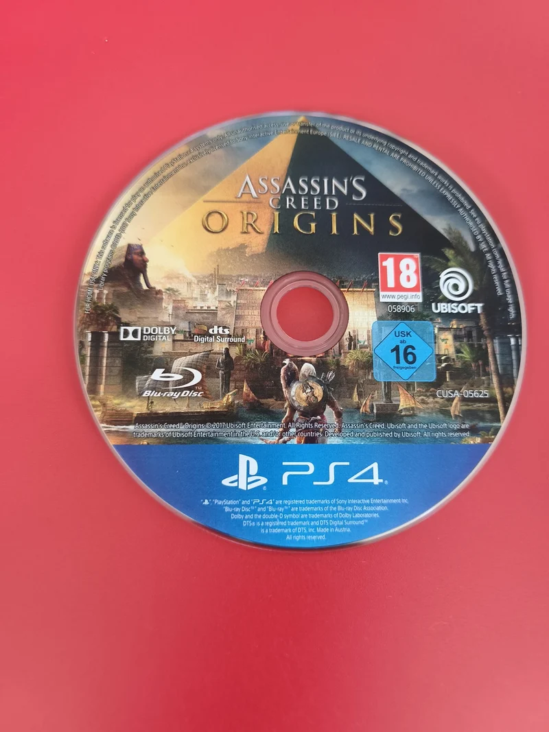 CD seul jeu PS4 Assassin?s Creed original Sony Playstation disque occasion