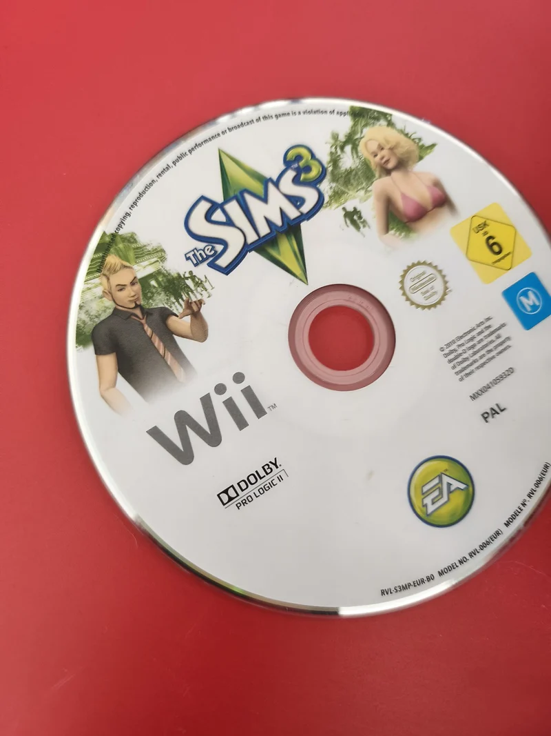 CD jeu Nintendo Wii Les Sims 3 disque seul version française officiel