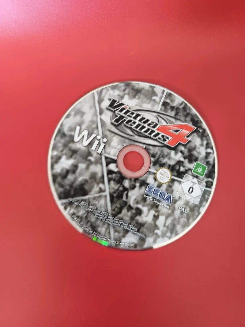 CD jeu Virtua Tennis 4 Nintendo Wii - disque seul original version française