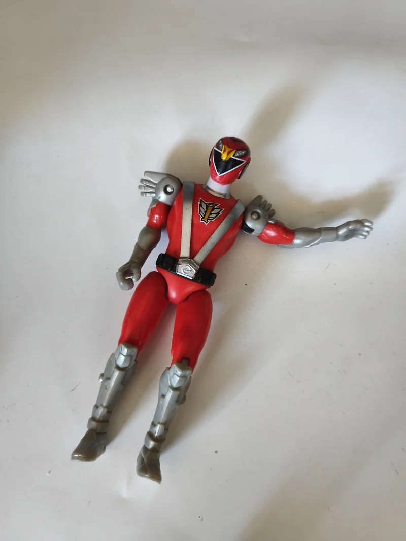 Power Rangers RPM 2008 Rapid Pursuit Eagle Red Ranger Figurine articulée d'occas
