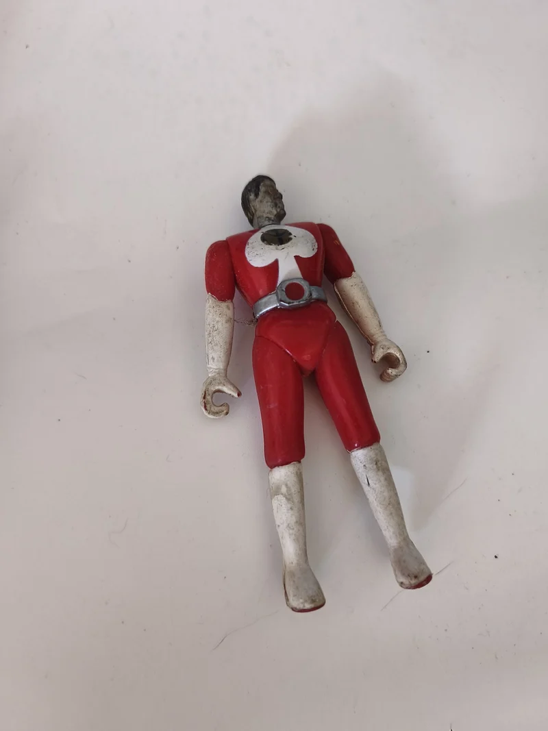 Vintage Chap Mei Stellar Force figurine articulée 5" robot ancien collection