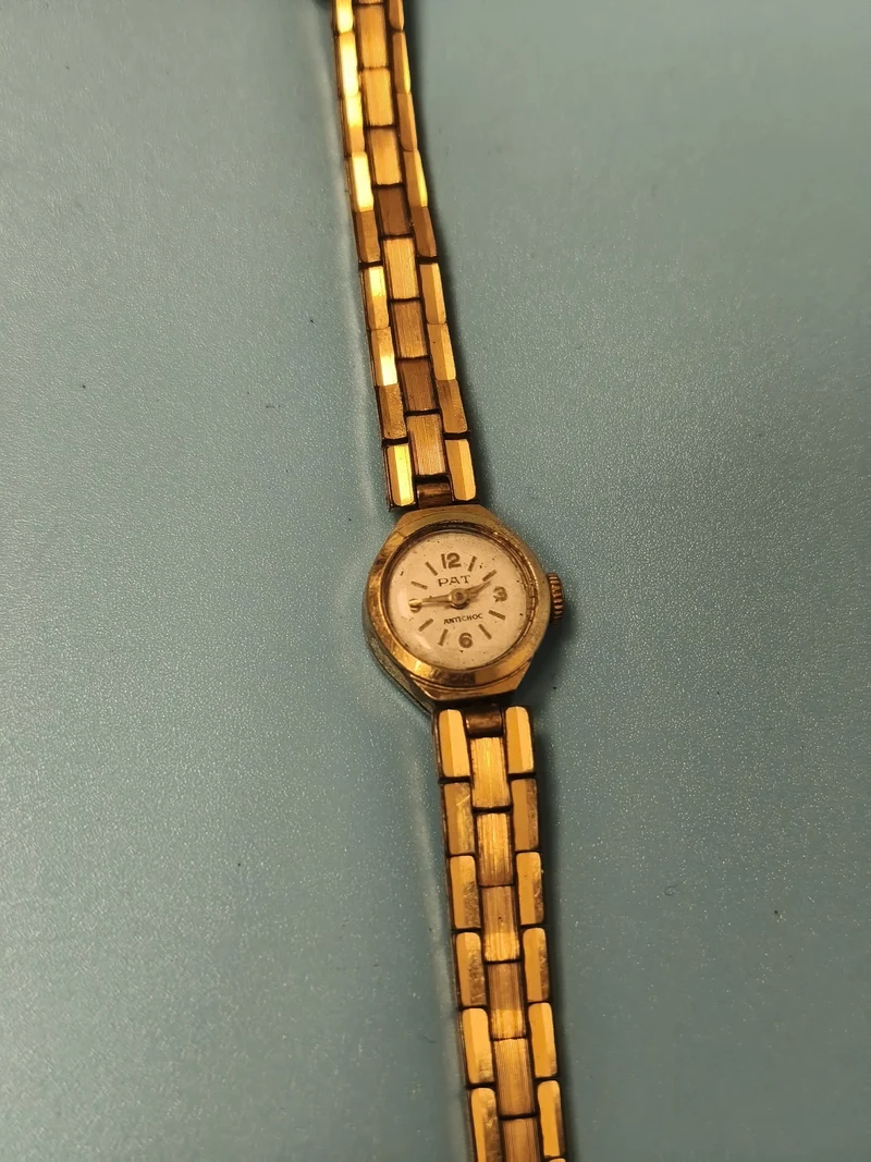 Montre femme ancienne pat, vintage rétro, plaquée or, collection, occasion rare