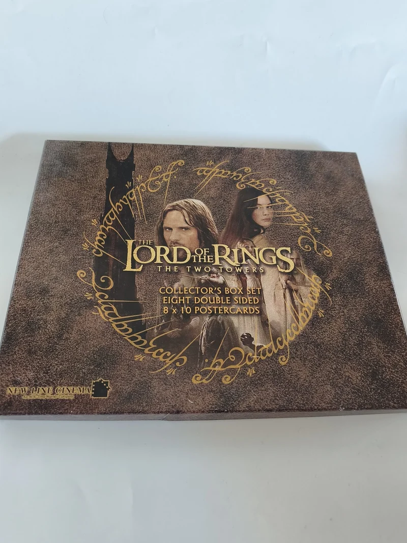 Coffret cartes affiches double face Le Seigneur des Anneaux série II 8x10 pouces