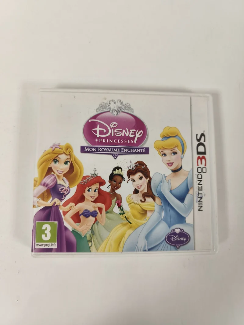 Boîte vide Nintendo 3DS Disney Princess officielle sans jeu, étui original Ninte