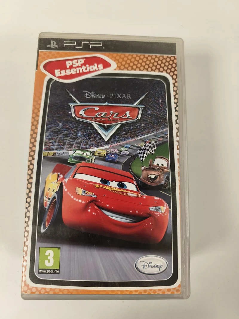 Boîte vide officielle pour jeu PSP Cars Sony Playstation sans disque ni notice
