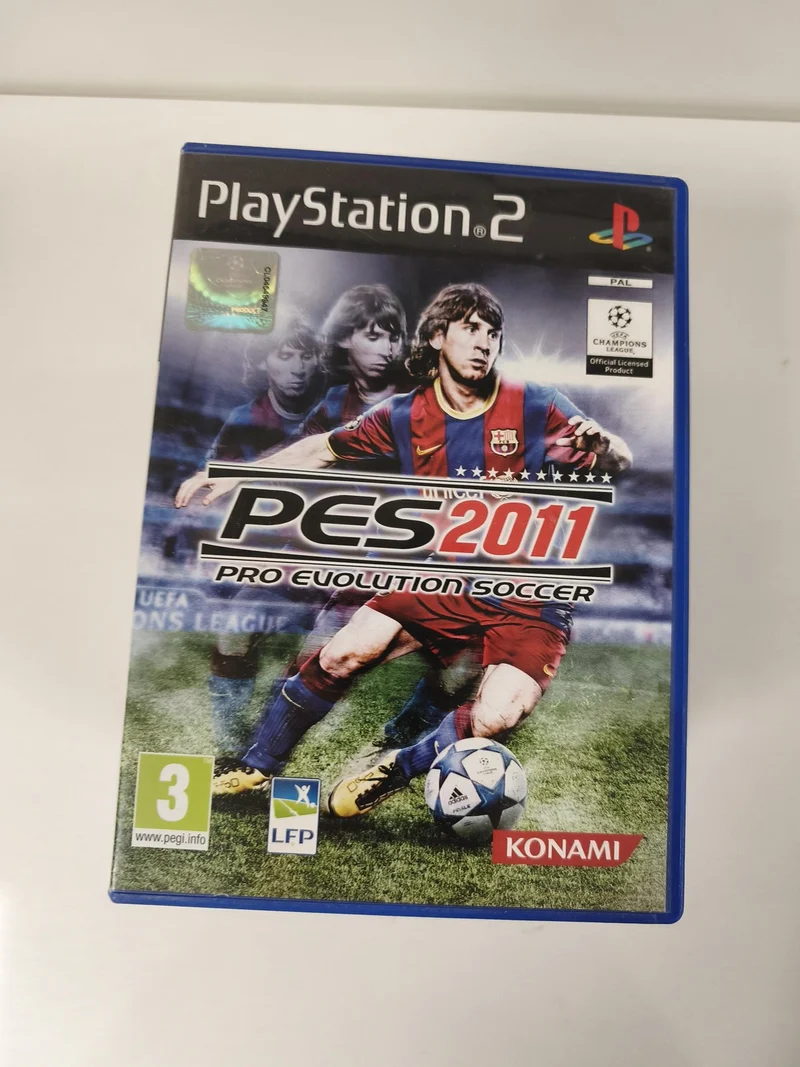 Boîtier seul pour PES 2011 PlayStation 2 ? Pochette vide officielle PS2 sans dis