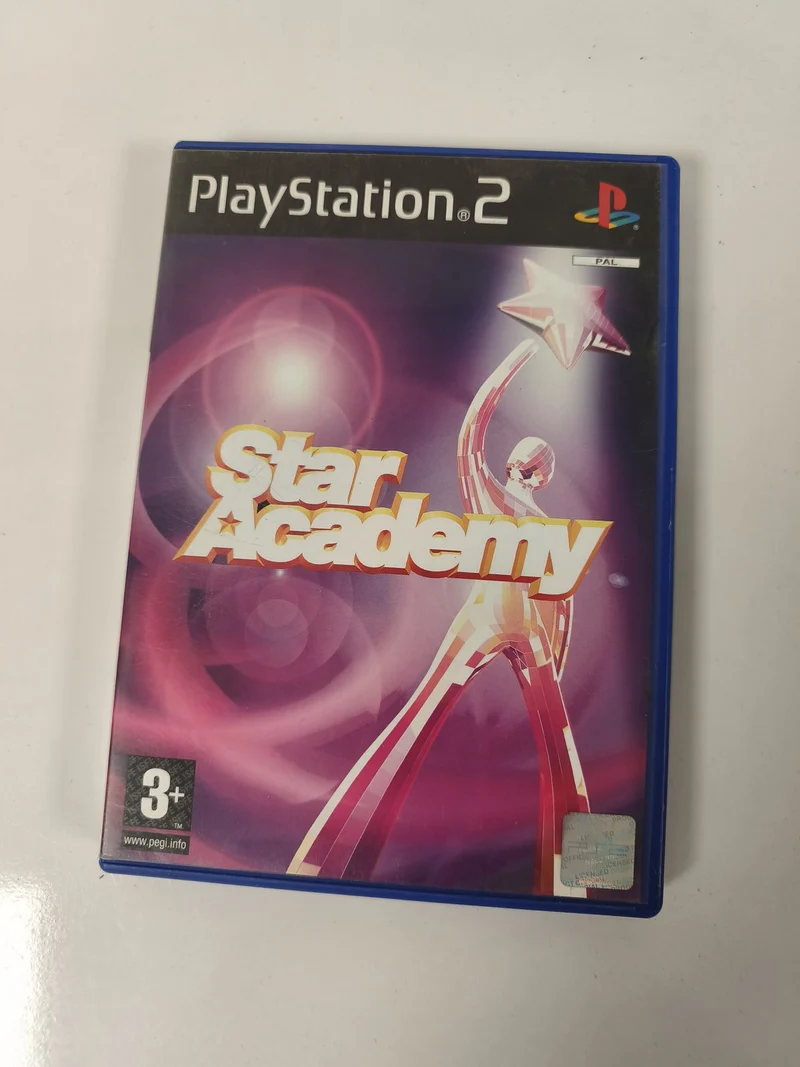Boîte vide pour jeu PS2 Star Academy officielle, étui d?origine sans disque