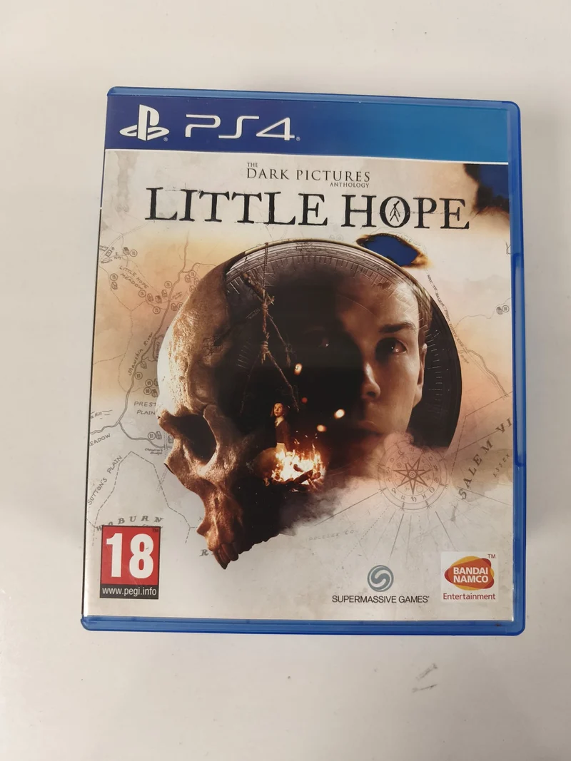 Boîte vide officielle pour jeu PS4 Little Hope Sony, étui d?origine sans disque