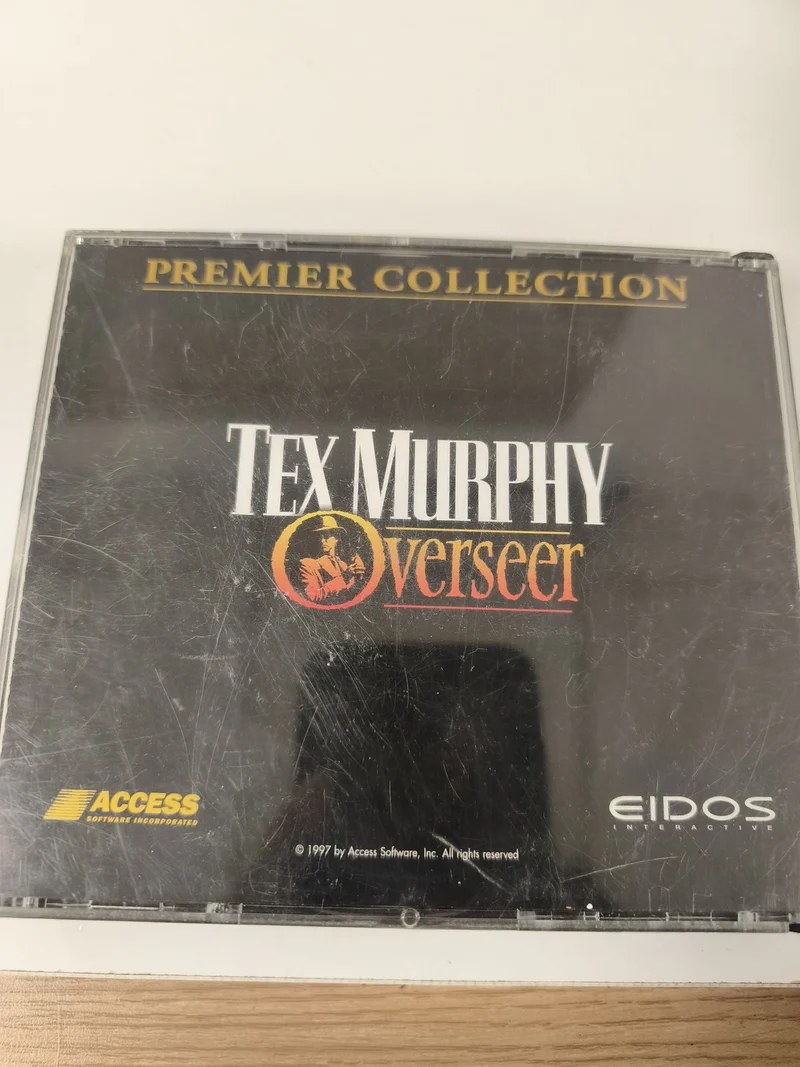 Jeux PC Tex Murphy Overseer ? Jeu d?aventure interactif sur CD-ROM, version fran