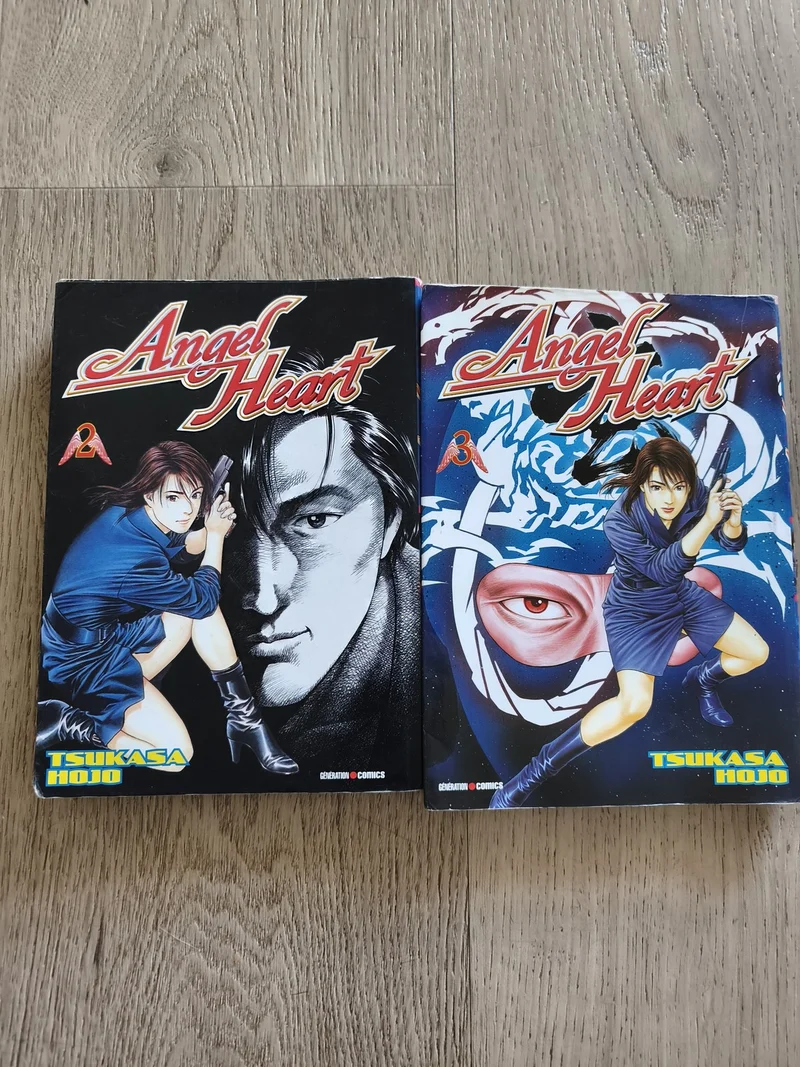 Lot de mangas Angel Heart tomes 2 et 3 édition française, Bandes dessinées d?occ