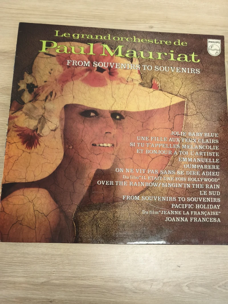 Vinyle 33 tours Paul Mauriat Le grand orchestre From Souvenirs to Souvenirs