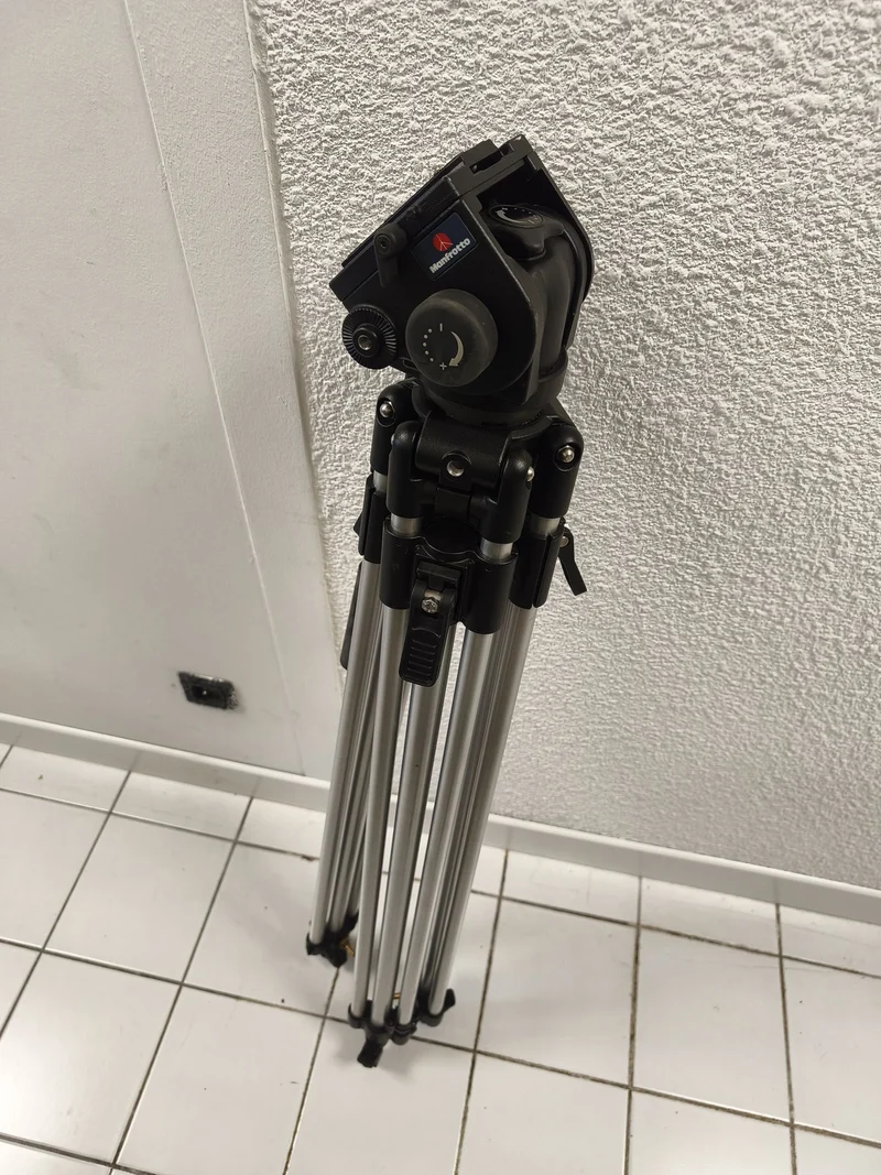 Trépied photo Manfrotto d?occasion, support stable pour appareil photo et camésc