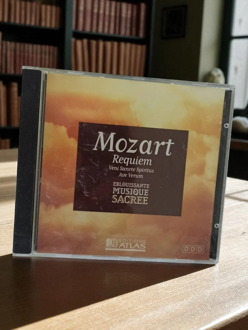 CD Mozart Requiem Éditions Atlas musique sacrée vintage classique DDD