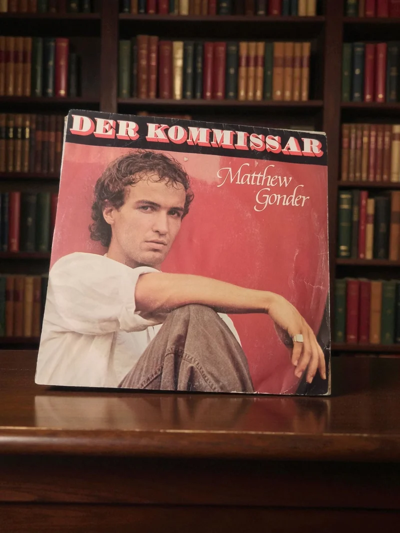Vinyle 45 tours Der Kommissar Matthew Gonder vintage rétro ? pochette photo