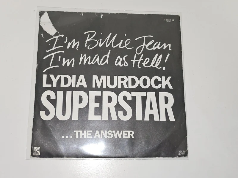 Vintage 45 tours Lydia Murdock ancien disque vinyle rétro collection musique