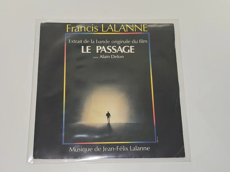 Vintage 45 tours ancien vinyle Francis Lalanne rétro collection musique d?occasi