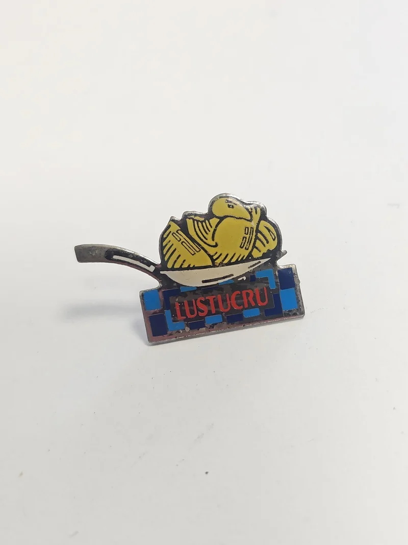 Pin's rétro ancien Lustucru publicitaire collection vintage France années 80-90