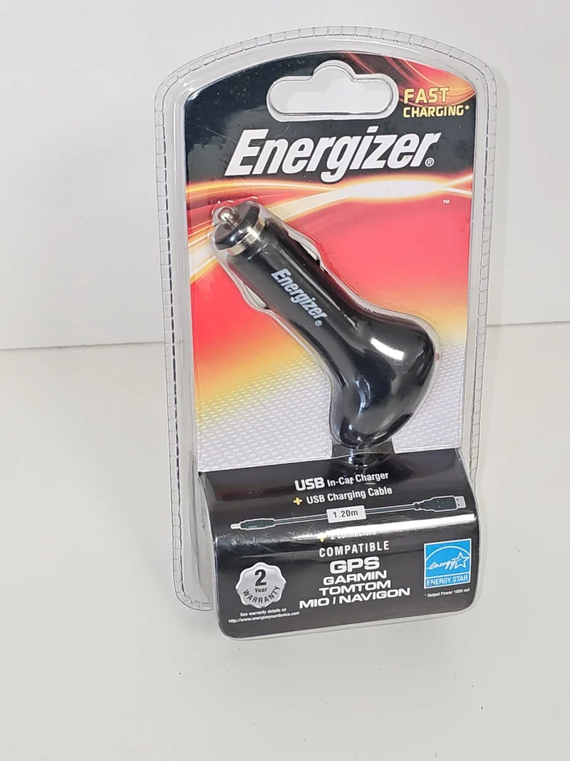 Chargeur USB voiture Energizer neuf, adaptateur allume-cigare, accessoire mobile