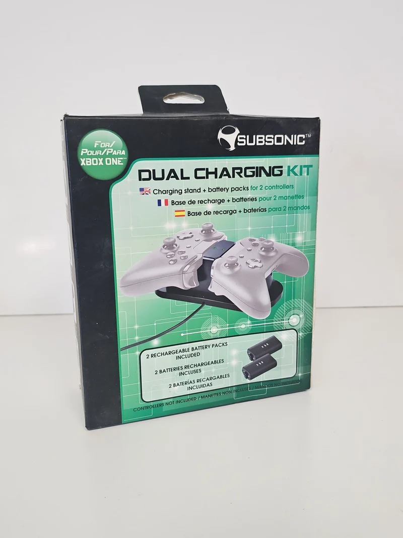 Kit double chargeur Subsonic pour manettes Xbox One - Station recharge pratique