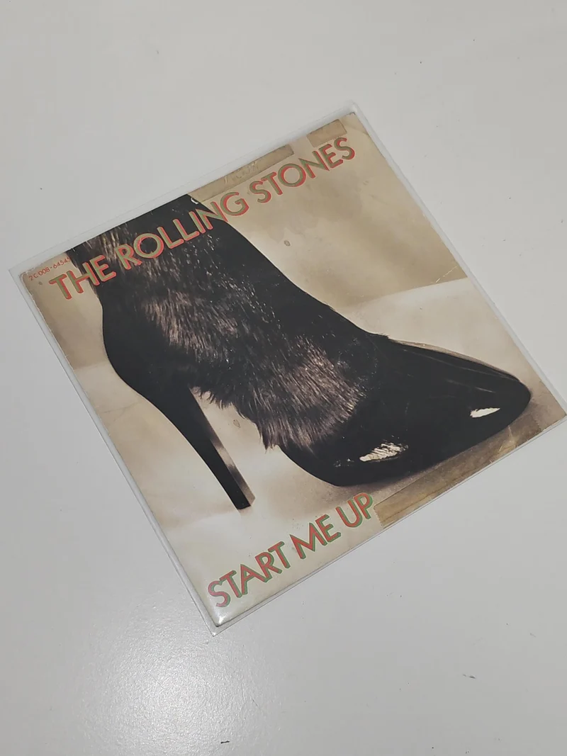 Vintage 45 tours ancien vinyle The Rolling Stones rétro collection état TB