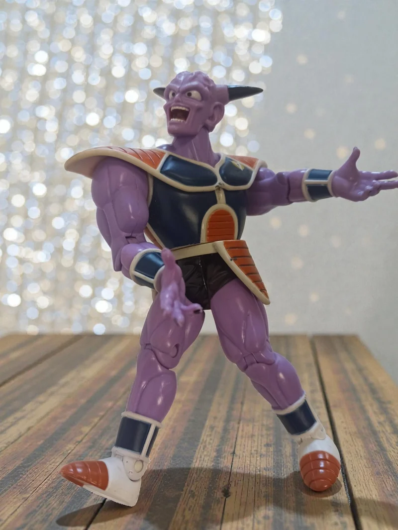 Figurine Dragon Ball Z Capitaine Ginyu vintage rétro articulée DBZ