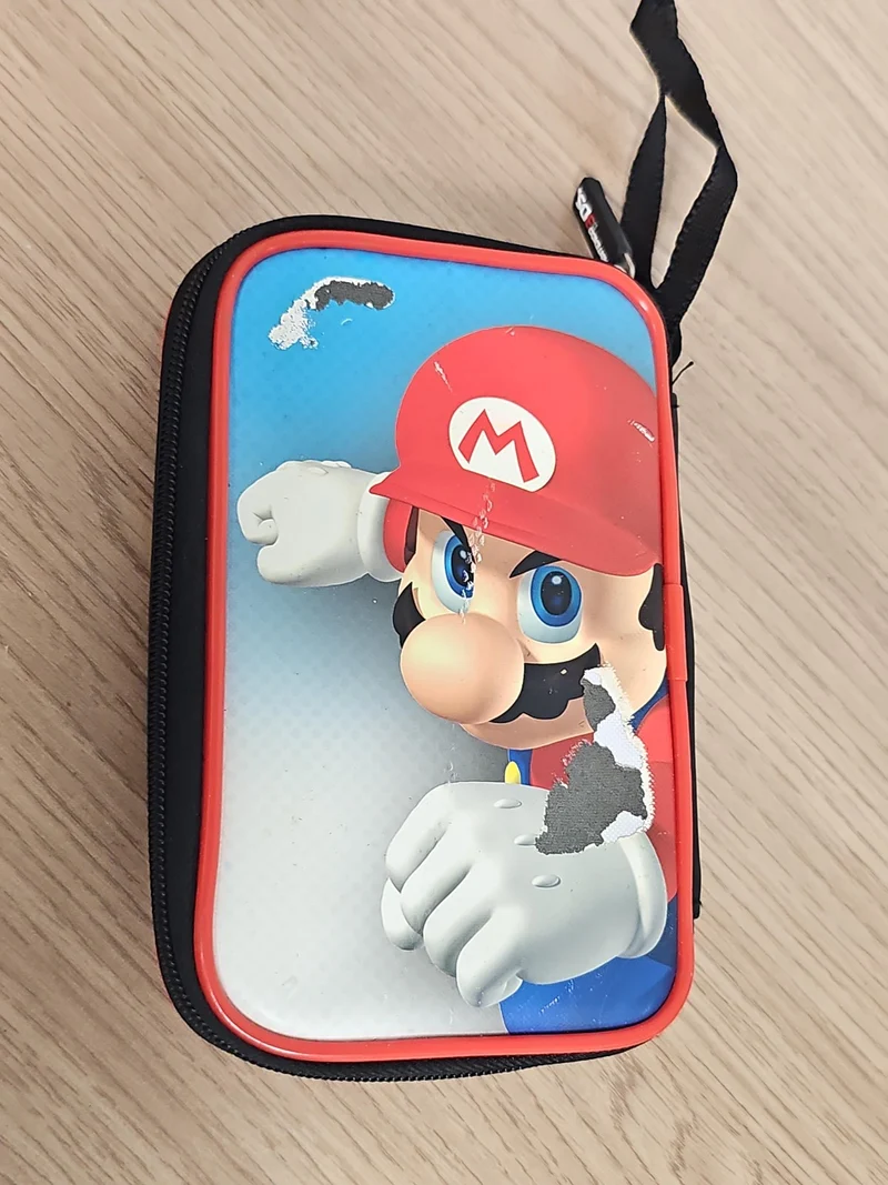 Pochette de transport Nintendo DS Mario officielle pour console portable, occasi