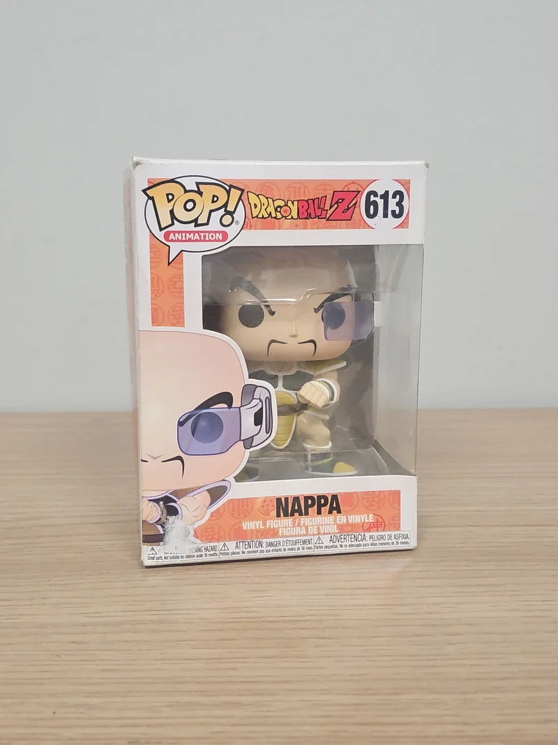 Funko Pop Dragon Ball Z Nappa 613 figurine officielle neuve Funko emballage d?or