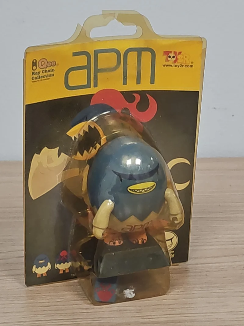 TOY2R Qee Keychain Egg Q 2.5" APM Touma Designer Vinyl Art Toy Kidrobot