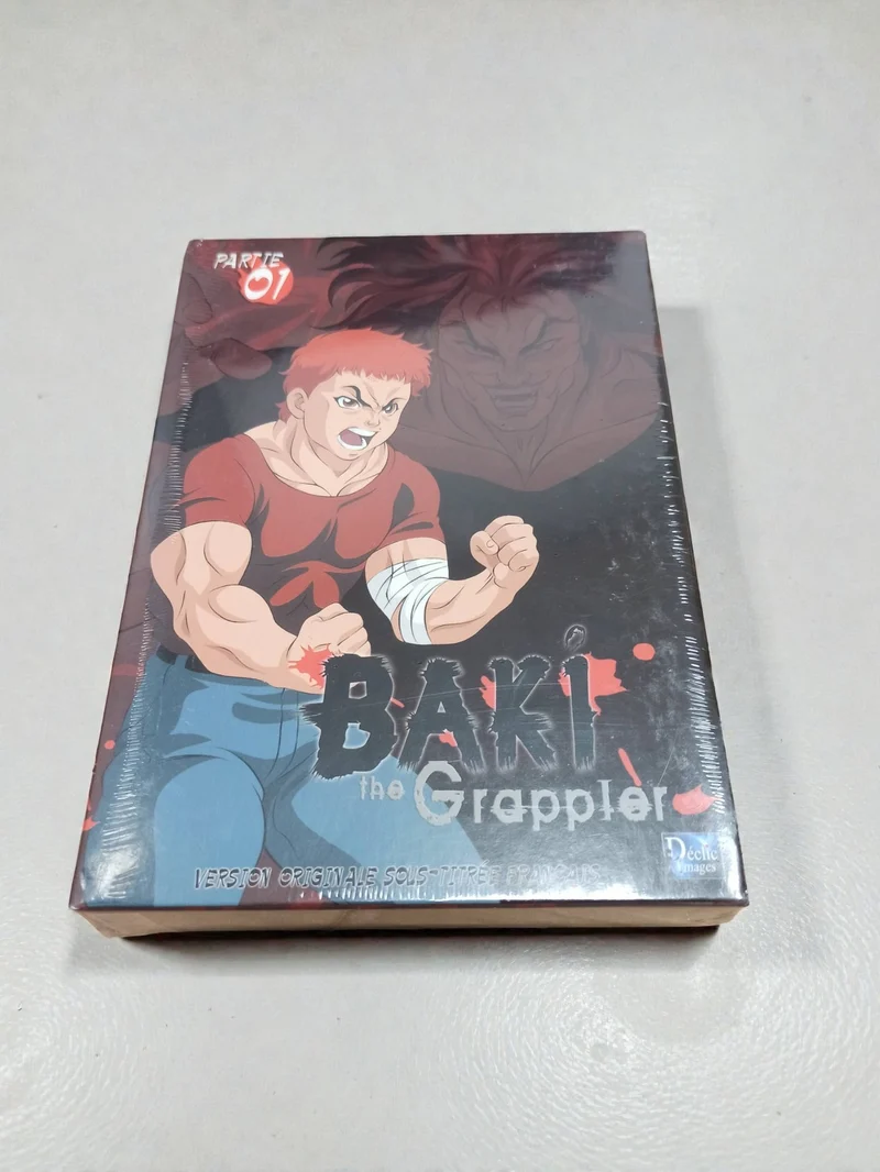 Coffret DVD Baki the Grappler anime manga intégrale série animée VF VOSTFR
