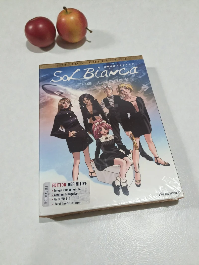 Coffret DVD animé japonais Sol Bianca manga intégrale série complète occasion